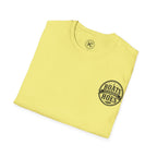 Boats and Hoes Badge Front & Back Print Tee – Hoes Clothes