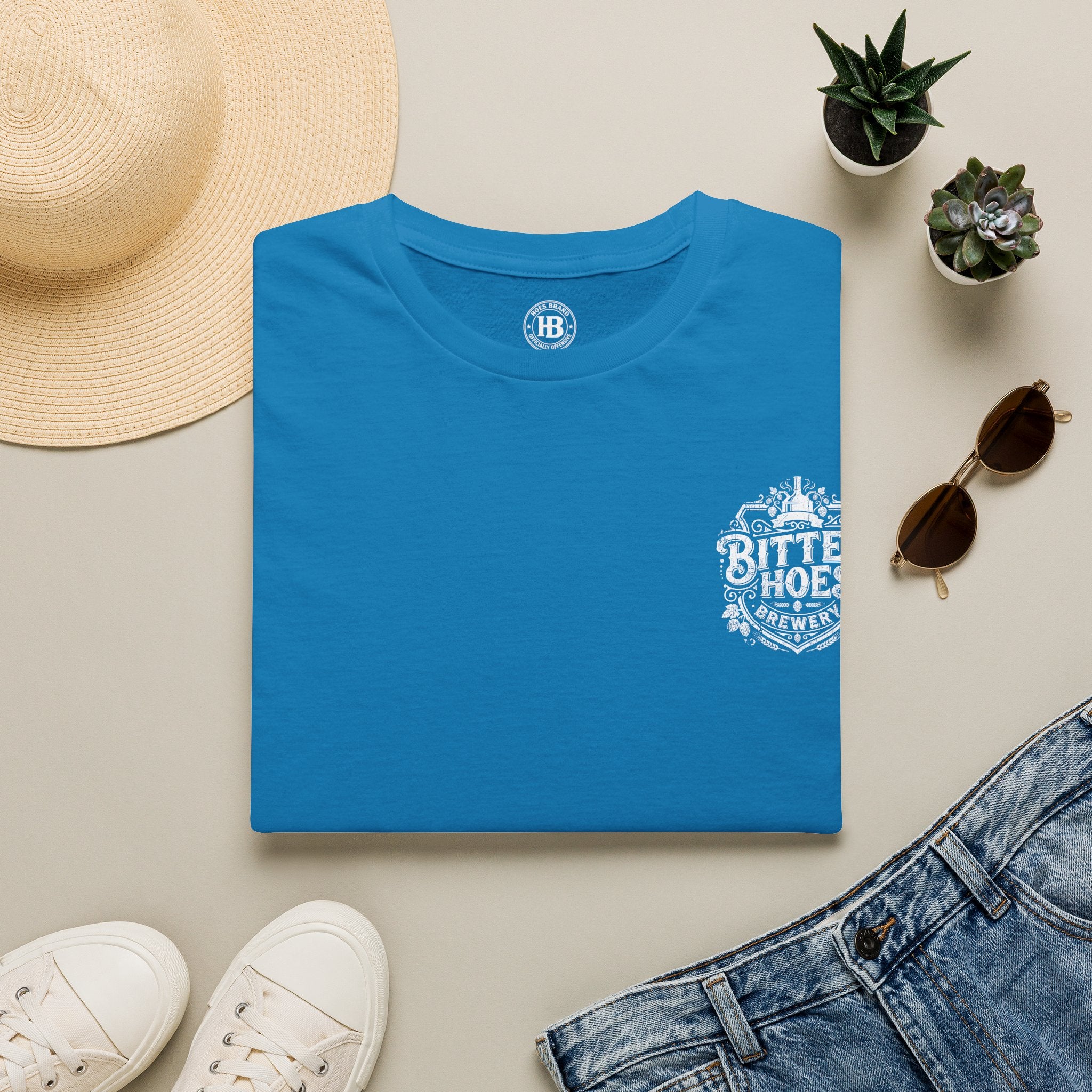 Bitter Hoes Brewery Front & Back Tee – Hoes Clothes