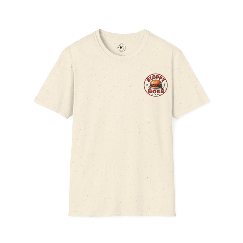 Sloppy Hoes Diner Full Color Front & Back Tee – Hoes Clothes