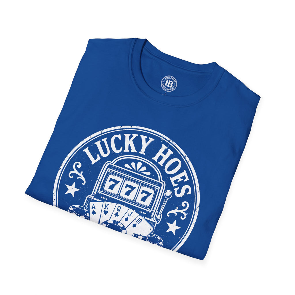 Lucky Hoes Casino Front Only Tee – Hoes Clothes