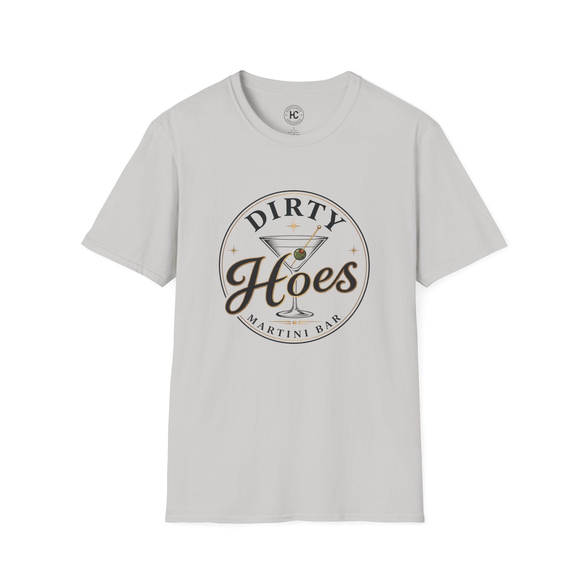 Dirty Hoes Martini Bar Front Only Tee – Hoes Clothes