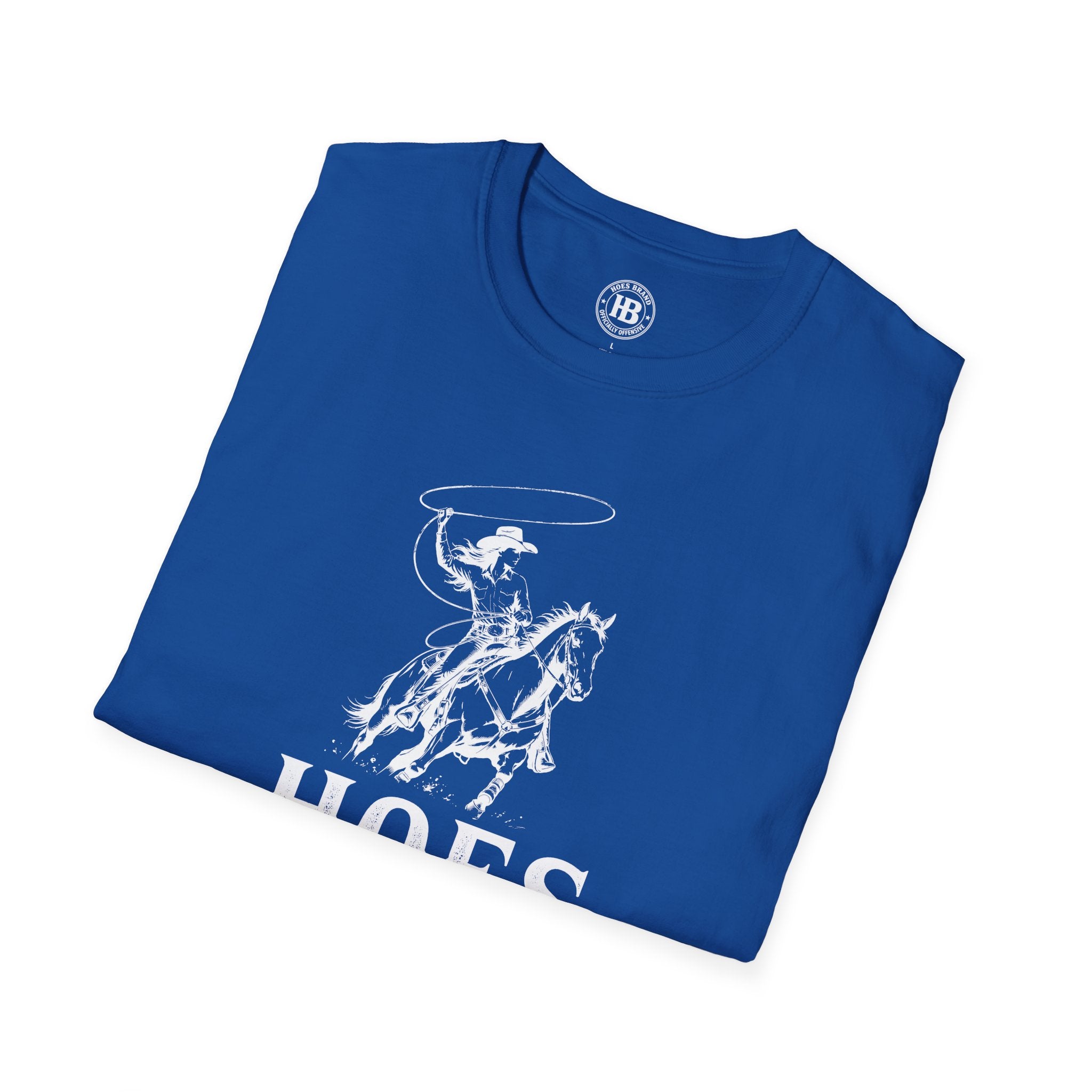 Hoes Ranch Front Only Tee – She Rides – Hoes Clothes