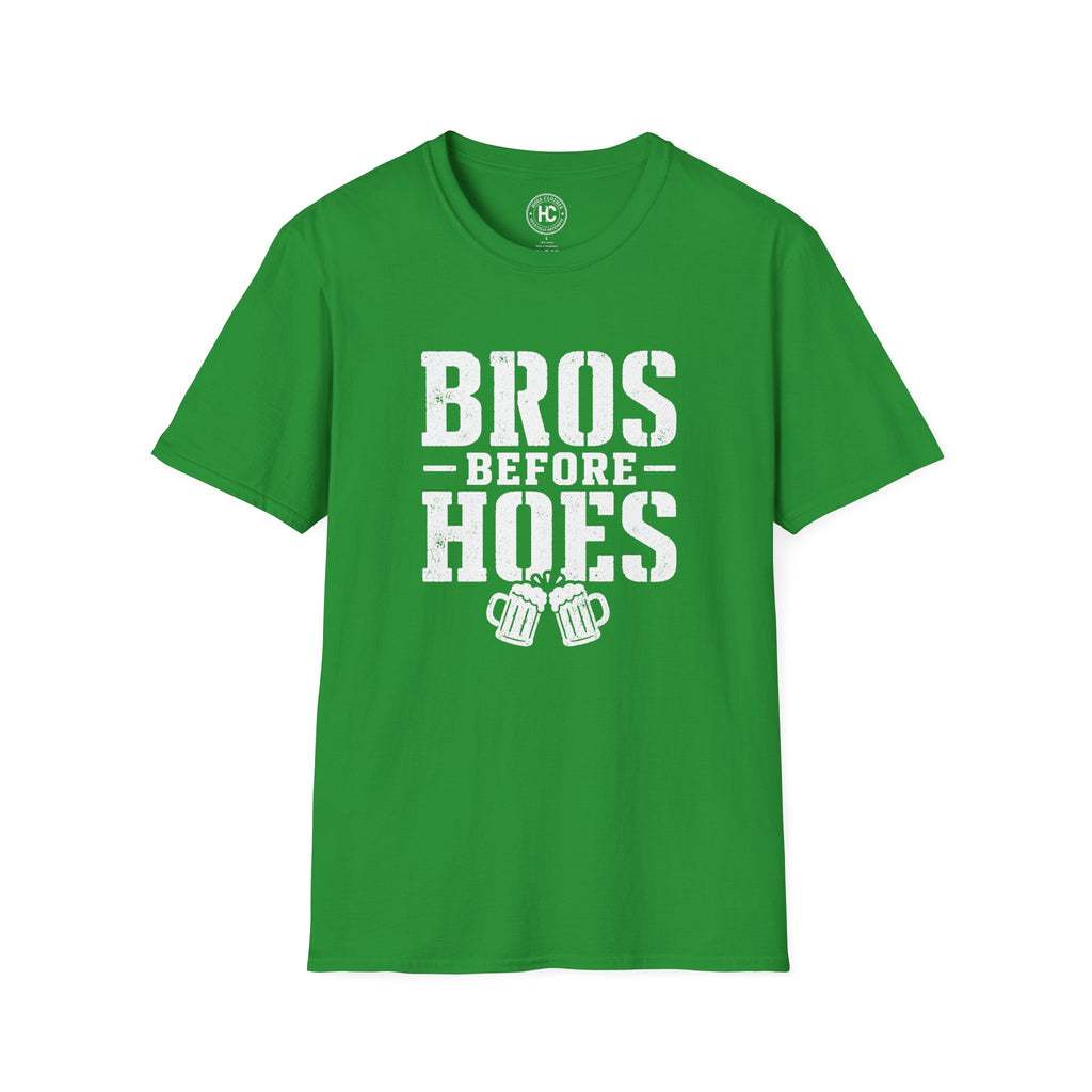Bros Before Hoes Beer Large Front Print Tee – Hoes Clothes