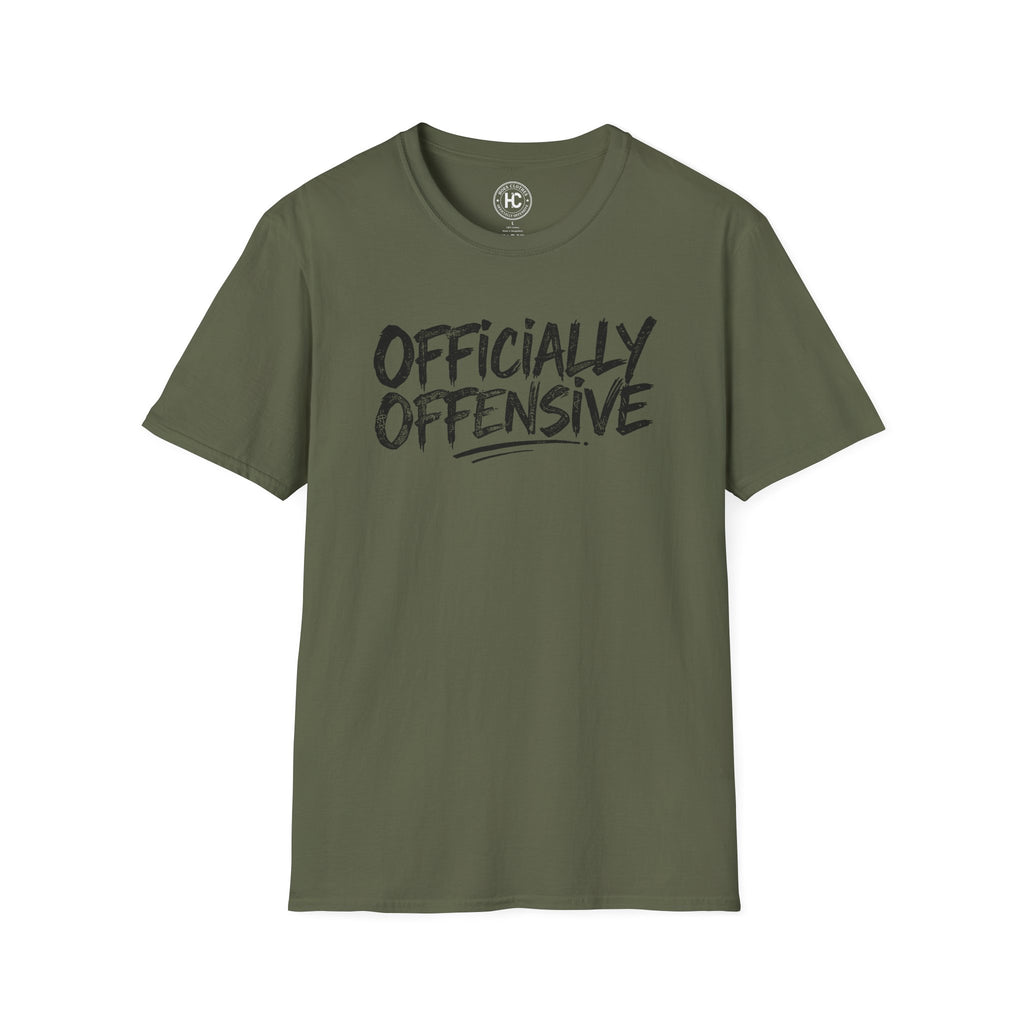 Officially Offensive Distressed Tee