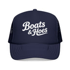 Boats and Hoes Foam Trucker Hat