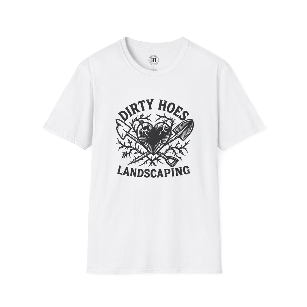 Dirty Hoes Landscaping Heart Tee