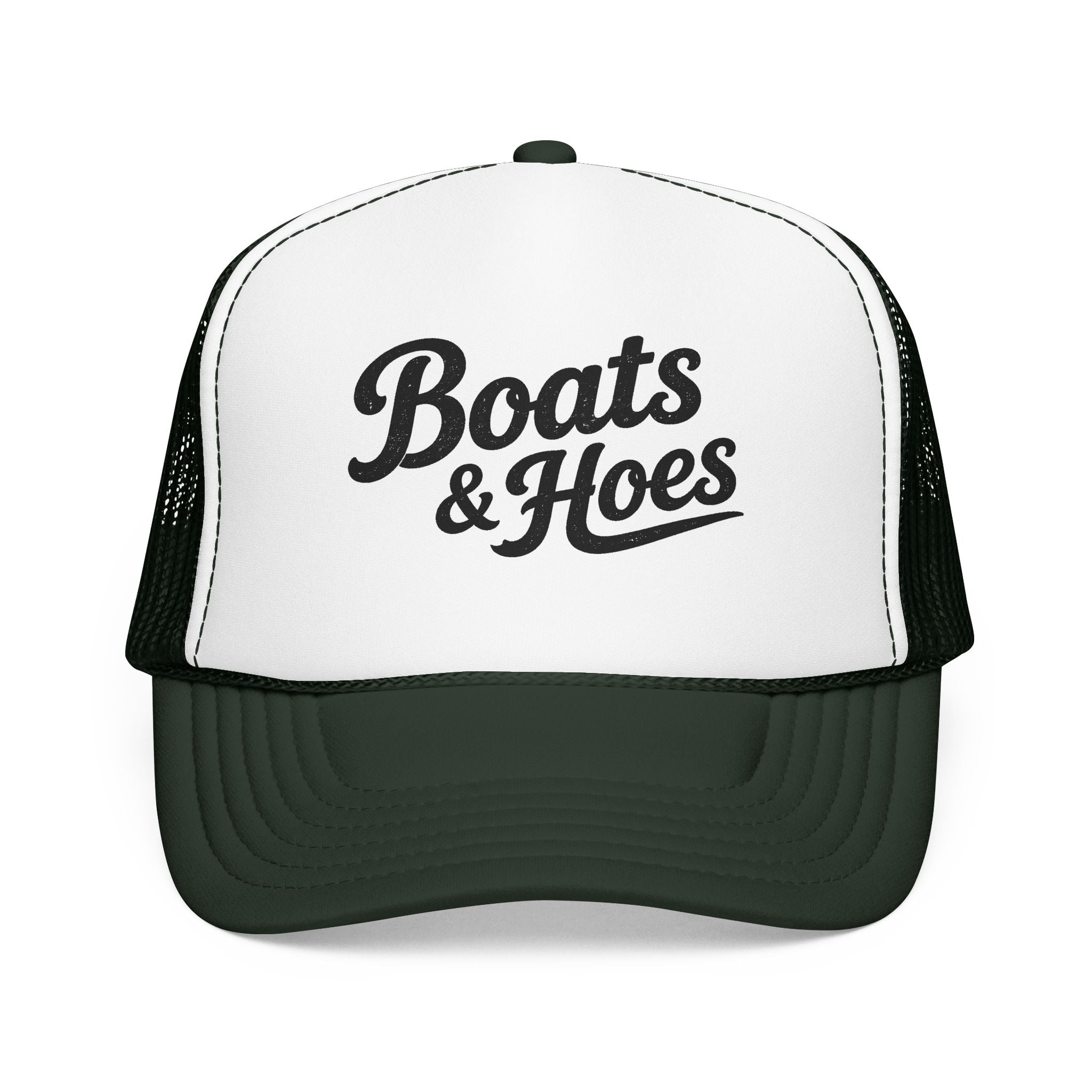 Boats and Hoes Foam Trucker Hat
