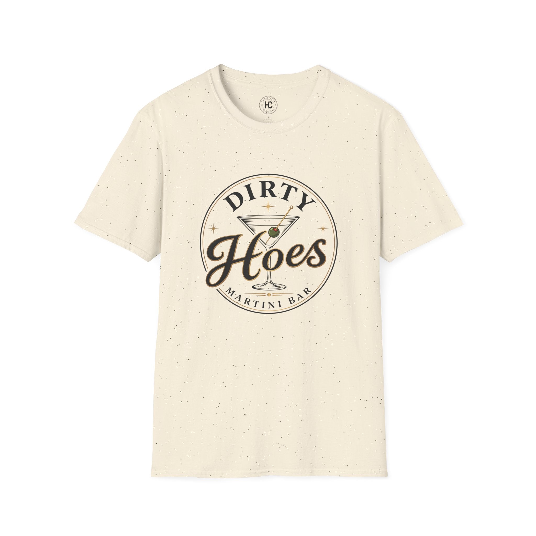 Dirty Hoes Martini Bar Front Only Tee – Hoes Clothes