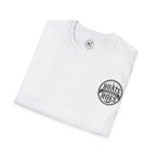 Boats and Hoes Badge Front & Back Print Tee – Hoes Clothes