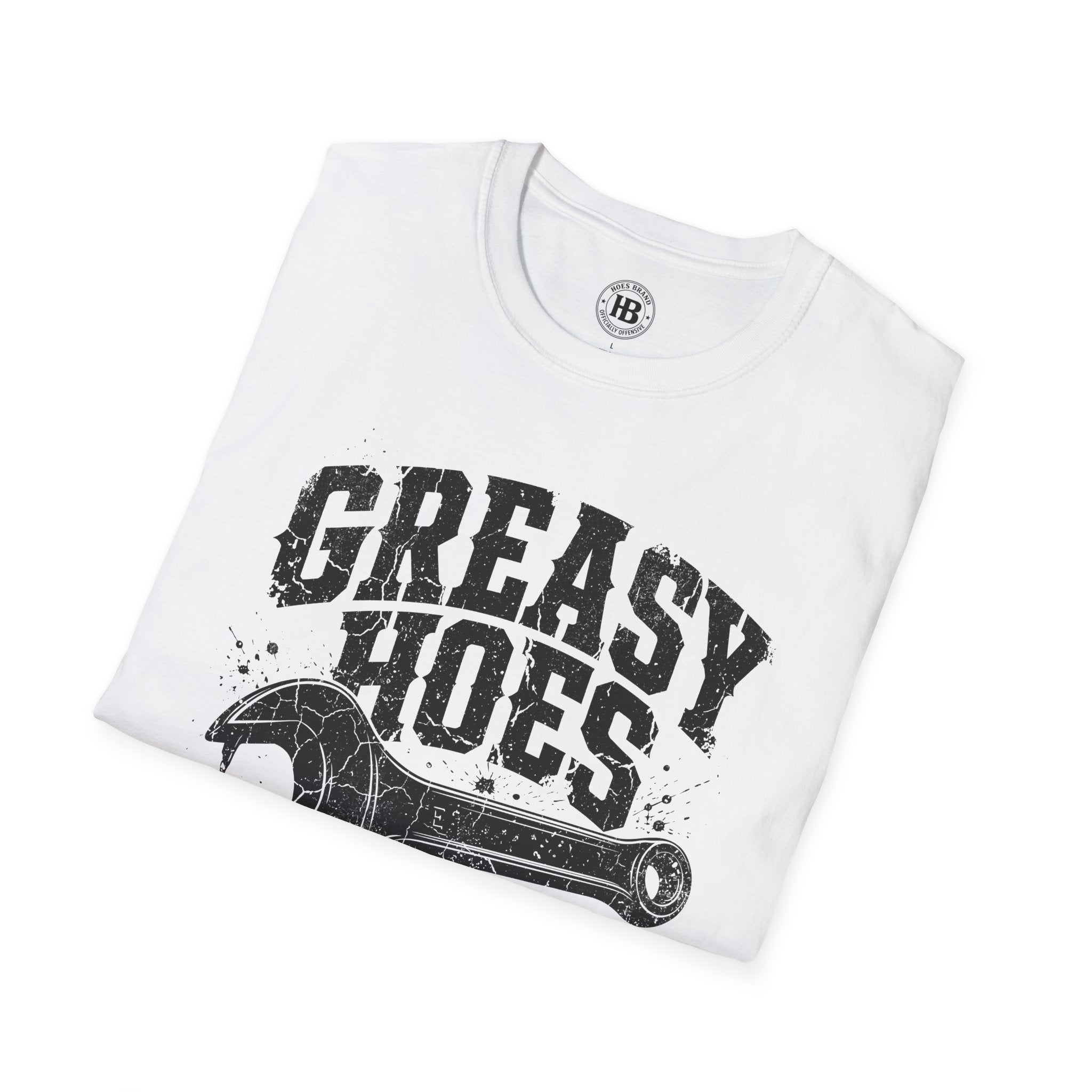 Greasy Hoes Garage Tee – Hoes Clothes