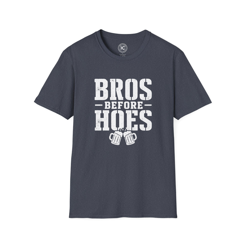 Bros Before Hoes Beer Large Front Print Tee – Hoes Clothes