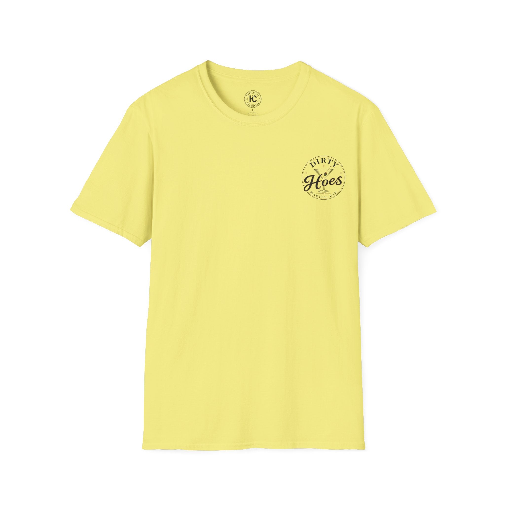 Dirty Hoes Martini Bar Front & Back Tee – Hoes Clothes