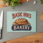 Basic Hoes Bakery Glass Cutting Board