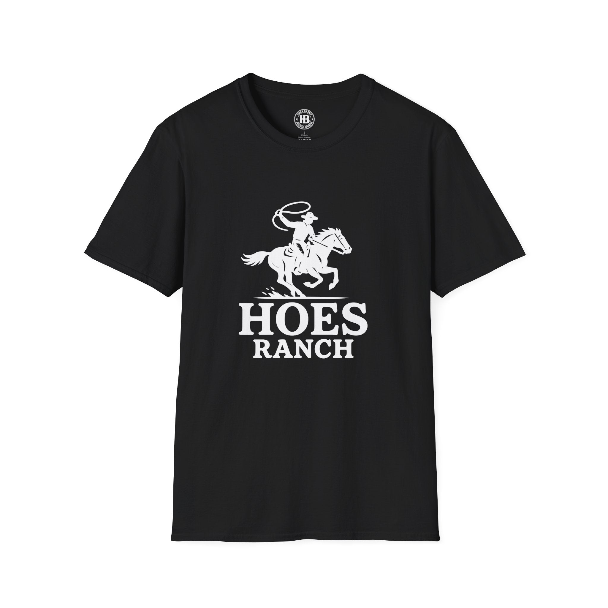 Hoes Ranch Tee – He Rides – Hoes Clothes