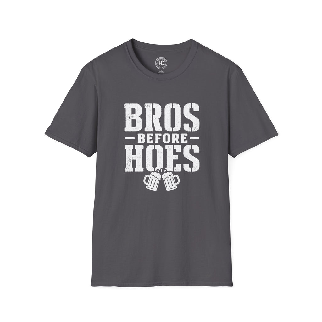 Bros Before Hoes Beer Large Front Print Tee – Hoes Clothes