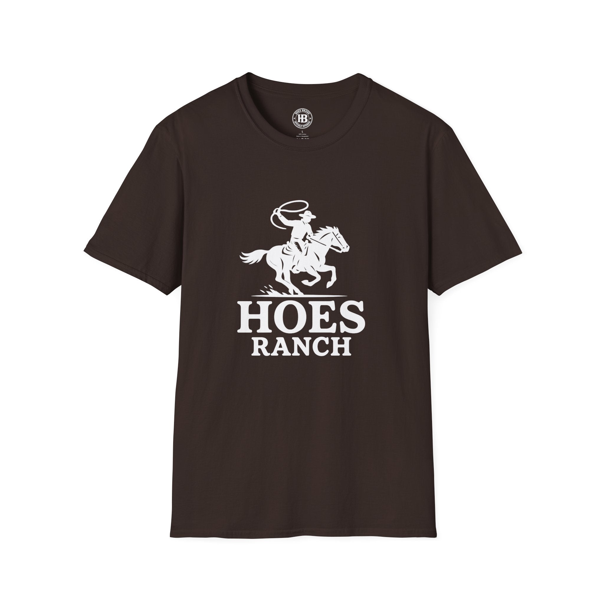 Hoes Ranch Tee – He Rides – Hoes Clothes