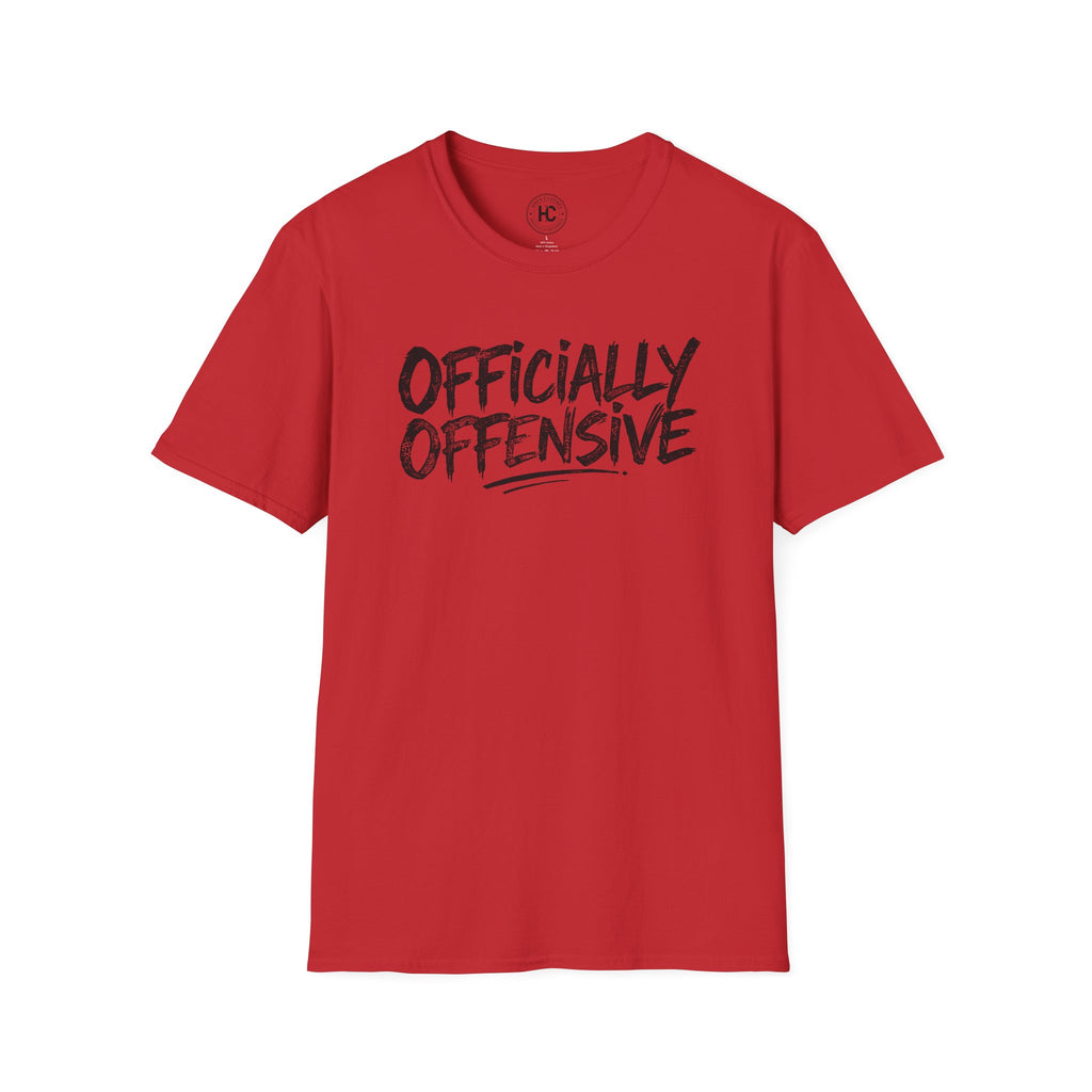 Officially Offensive Distressed Tee