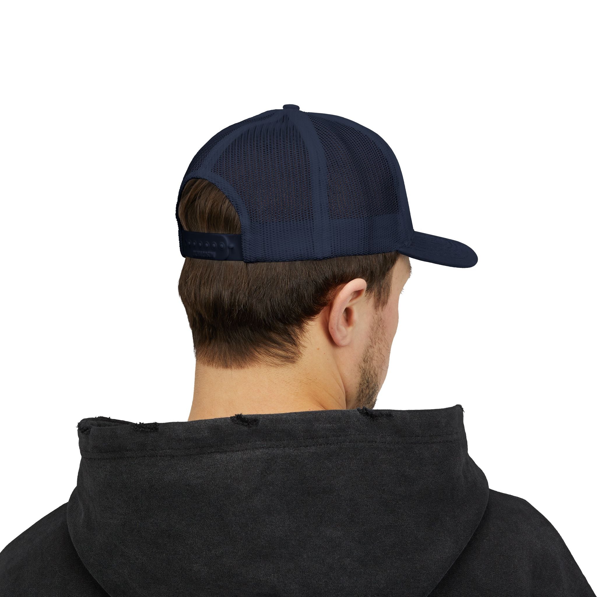 TW Logo Trucker Hat - Adjustable Snapback Mesh Cap