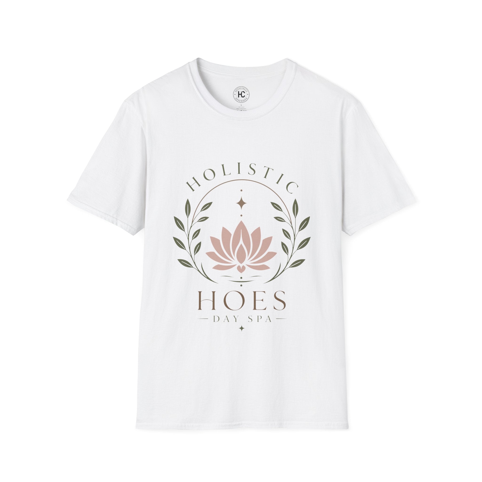 Holistic Hoes Day Spa Front Only Tee – Hoes Clothes
