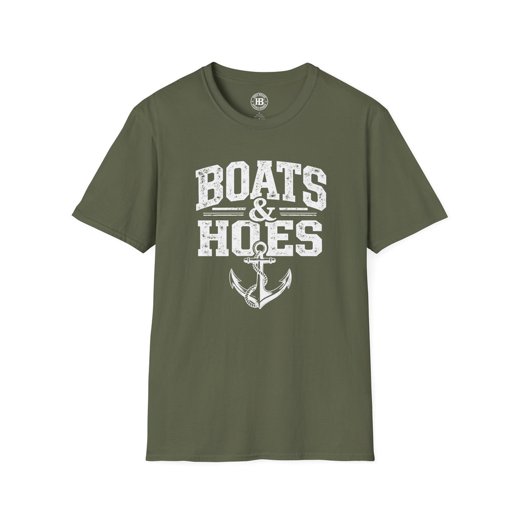 Boats & Hoes Anchor Tee