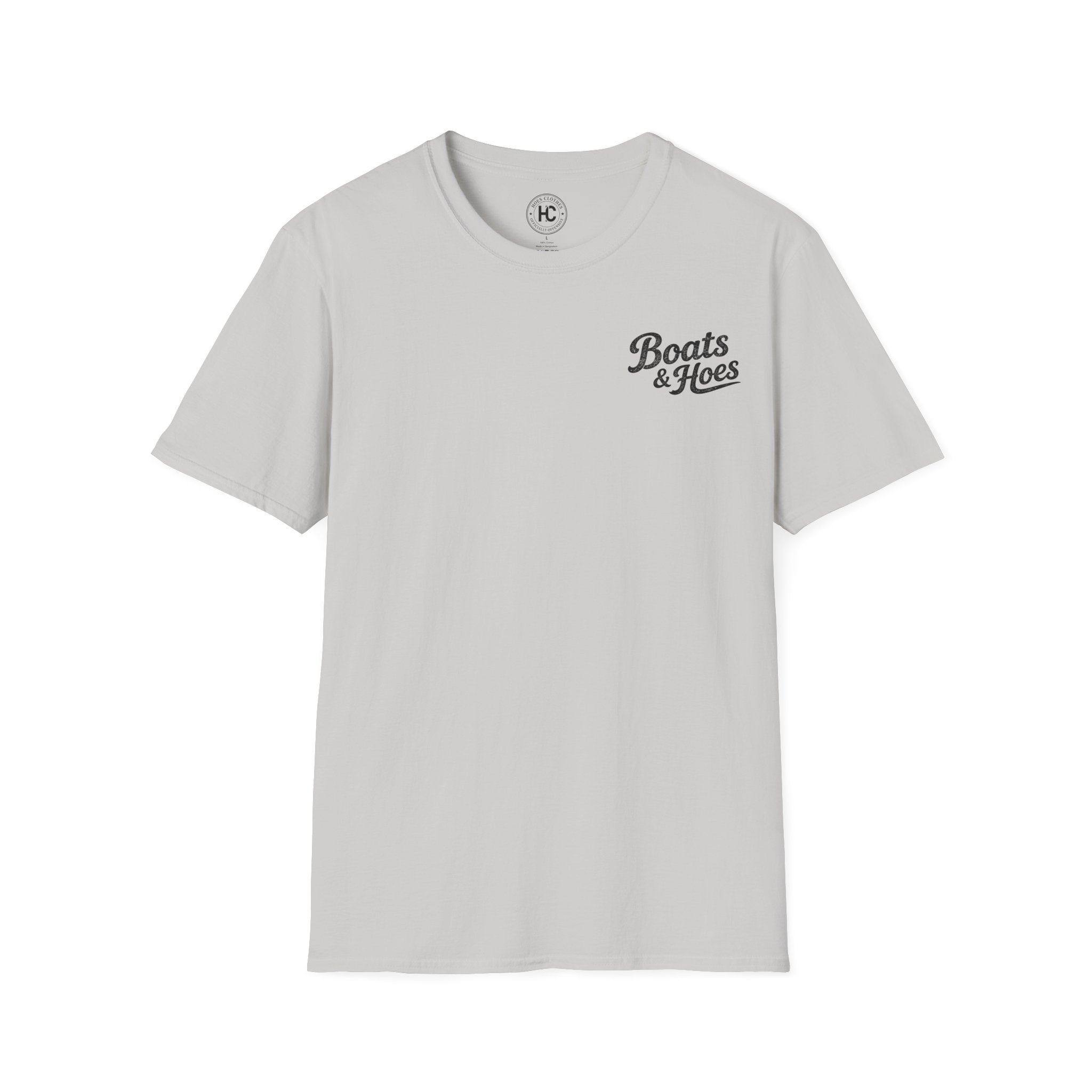 Boats and Hoes Sunset Speedboat Left Chest Full Back Print Tee – Hoes Clothes