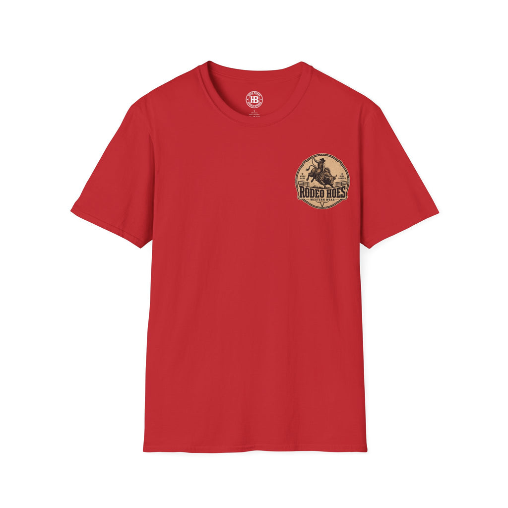 Rodeo Hoes Western Wear Tee - He Rides