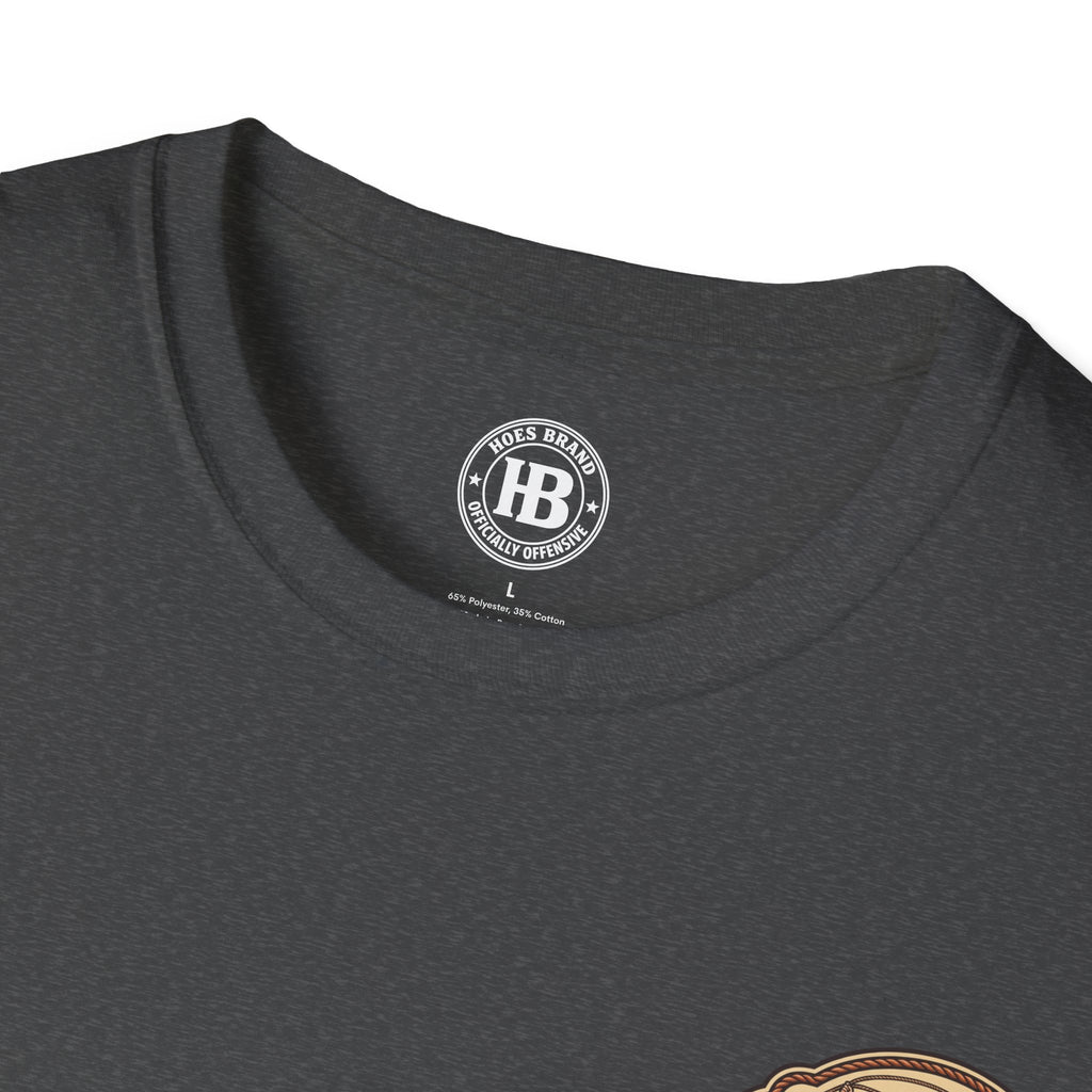 Rodeo Hoes Western Wear Front & Back Tee – Full Color – She Rides – Hoes Clothes