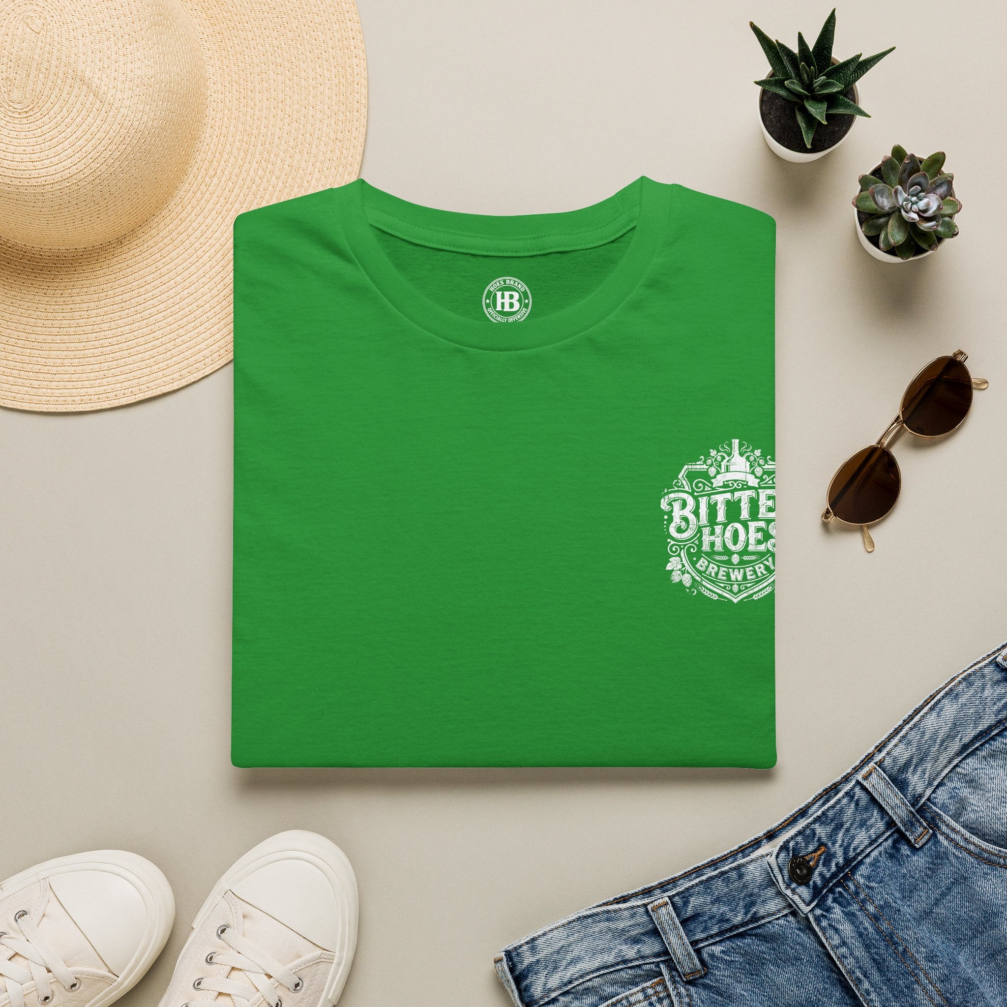 Bitter Hoes Brewery Front & Back Tee – Hoes Clothes