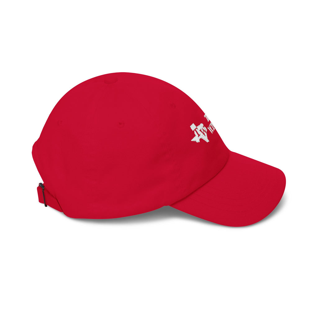 TW Embroidered Dad Cap - Yupoong 6245CM Adjustable Cotton Hat