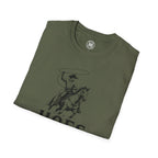 Hoes Ranch Front Only Tee – He Rides – Hoes Clothes
