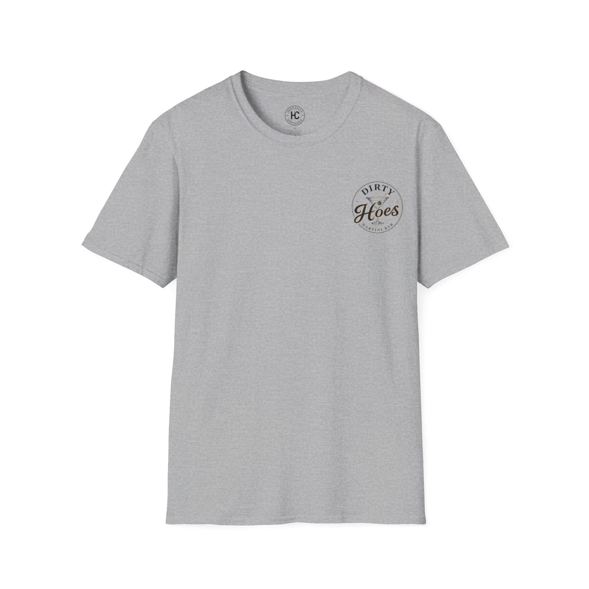 Dirty Hoes Martini Bar Front & Back Tee – Hoes Clothes