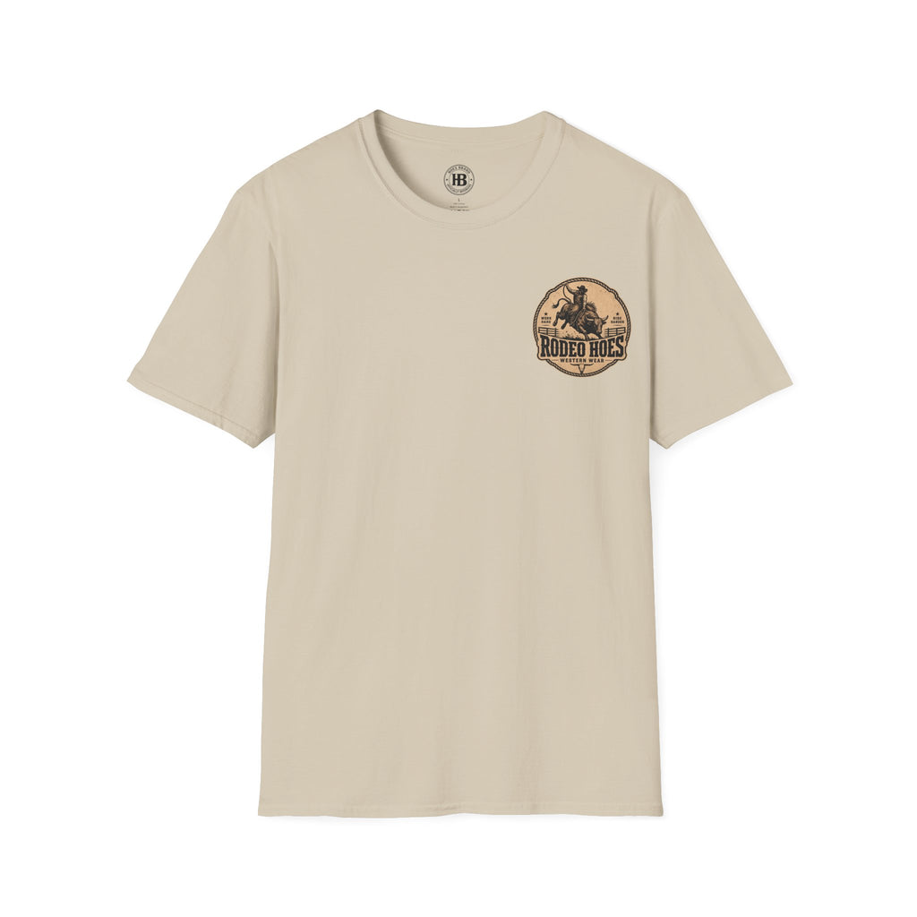 Rodeo Hoes Western Wear Tee - He Rides