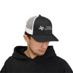 TW Logo Trucker Hat - Adjustable Snapback Mesh Cap