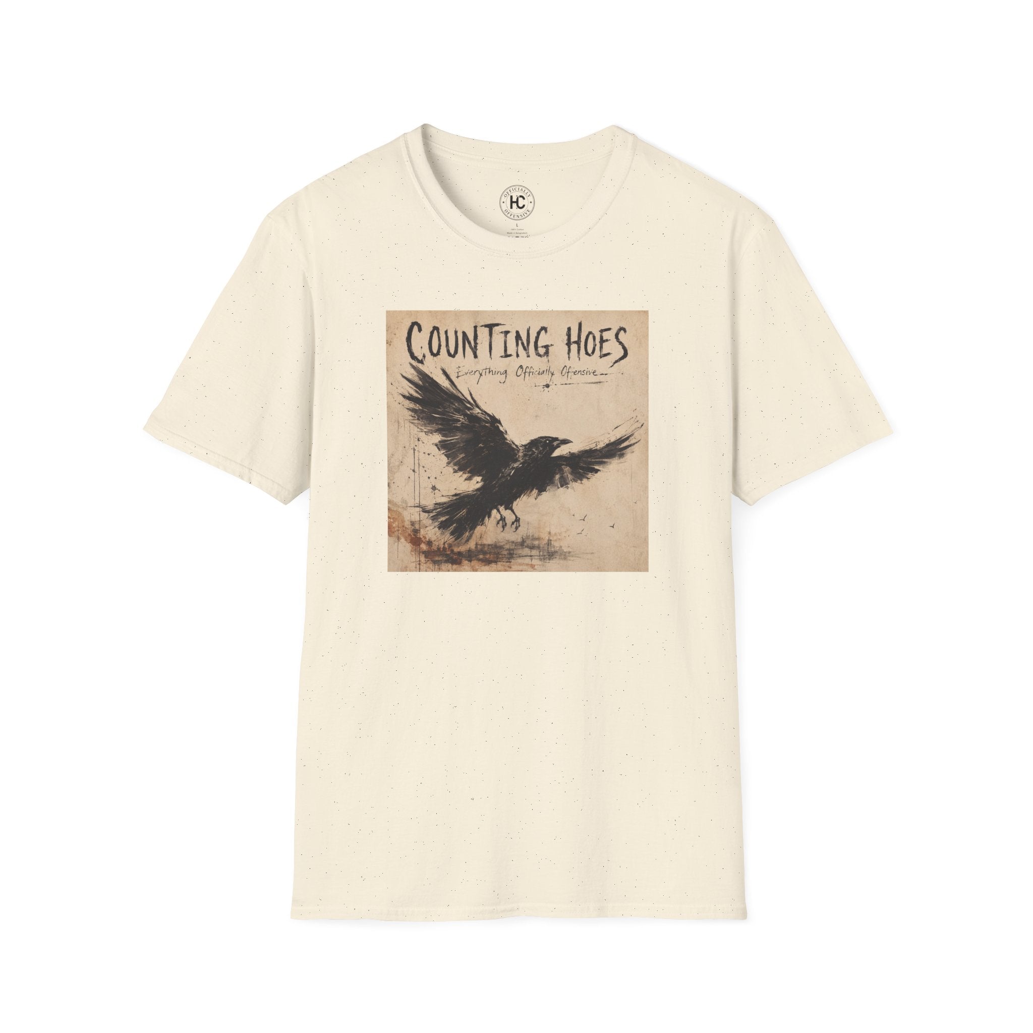 Counting Hoes Tee Front Only – Hoes Clothes