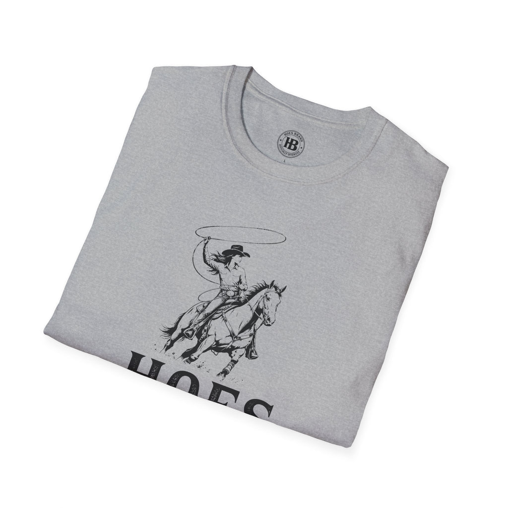 Hoes Ranch Front Only Tee – She Rides – Hoes Clothes