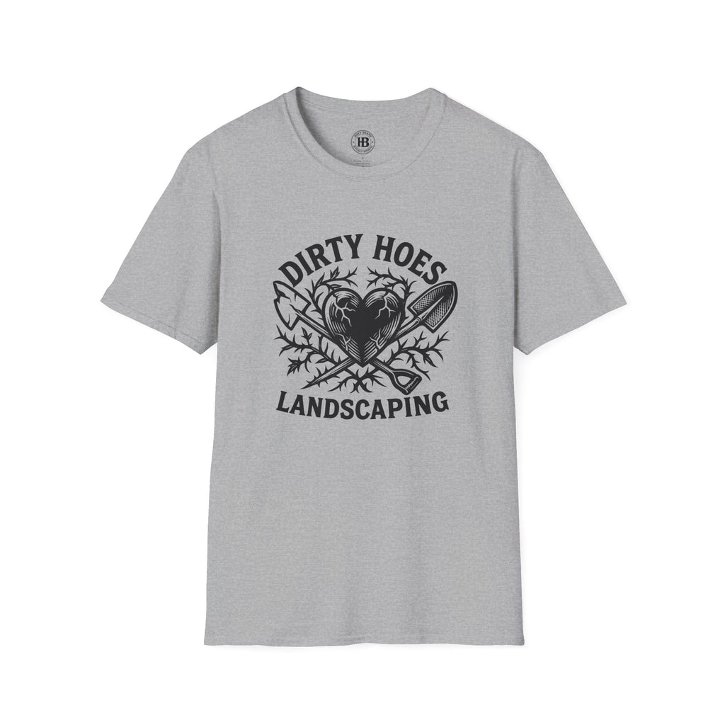 Dirty Hoes Landscaping Heart Tee