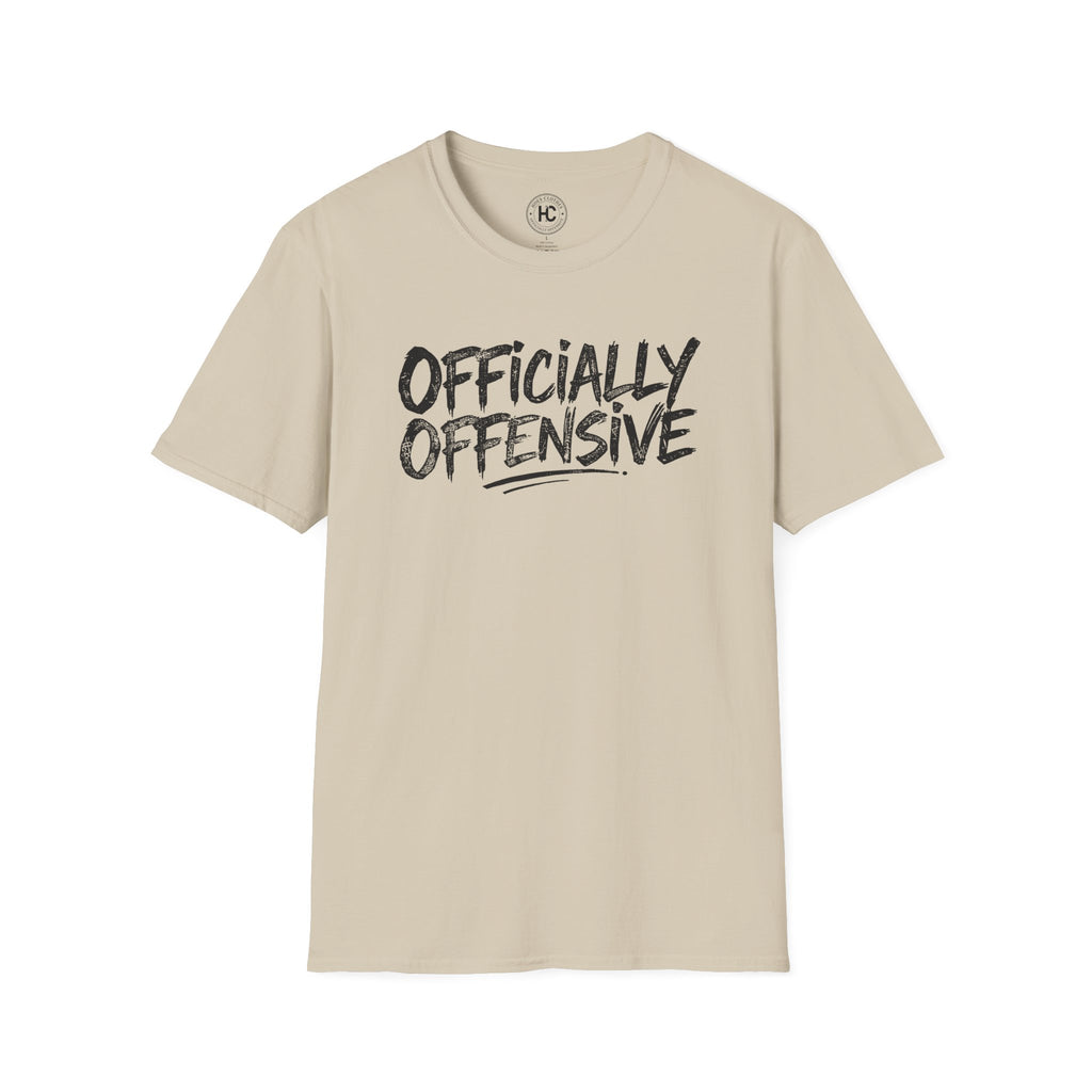 Officially Offensive Distressed Tee