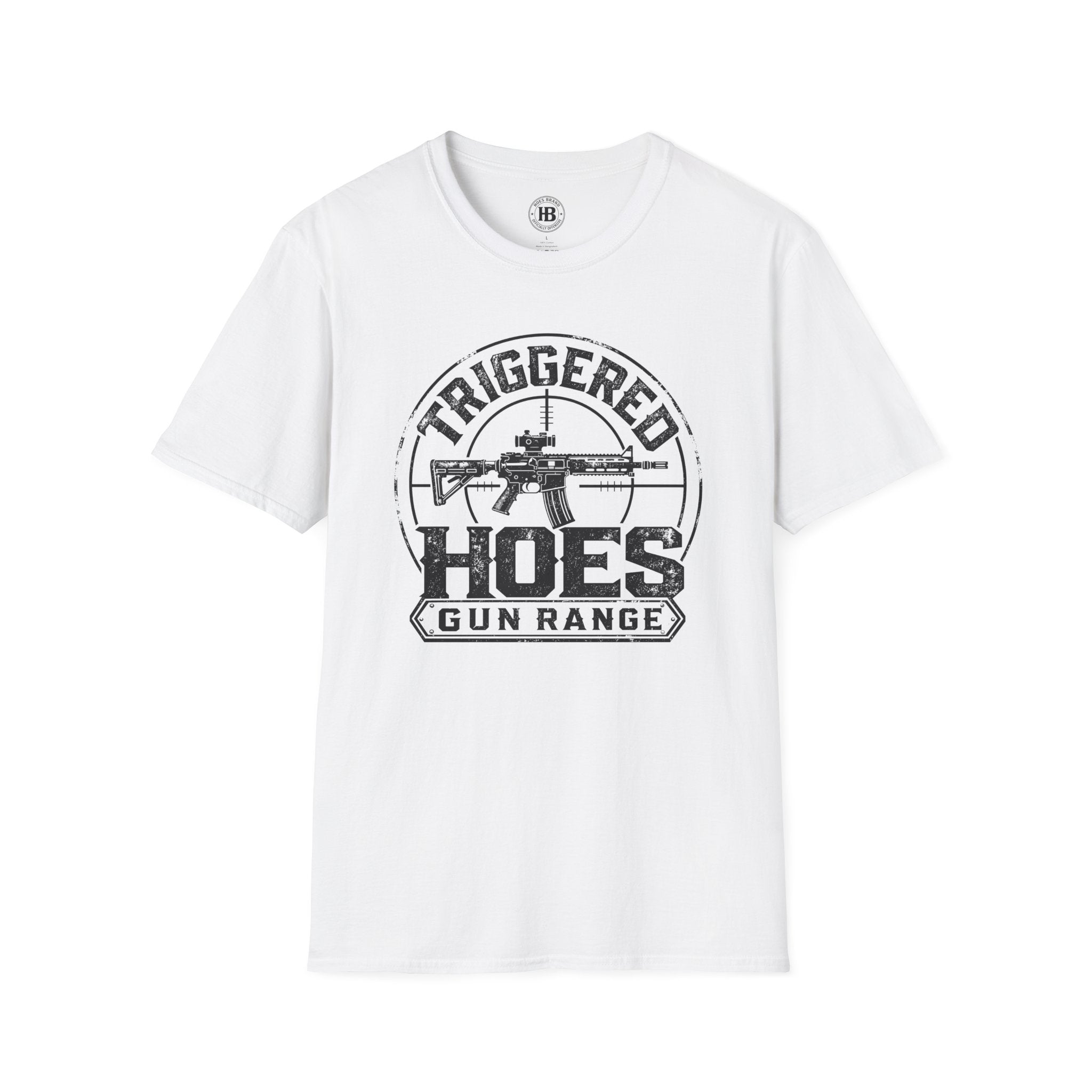 Triggered Hoes Gun Range Tee – Hoes Clothes