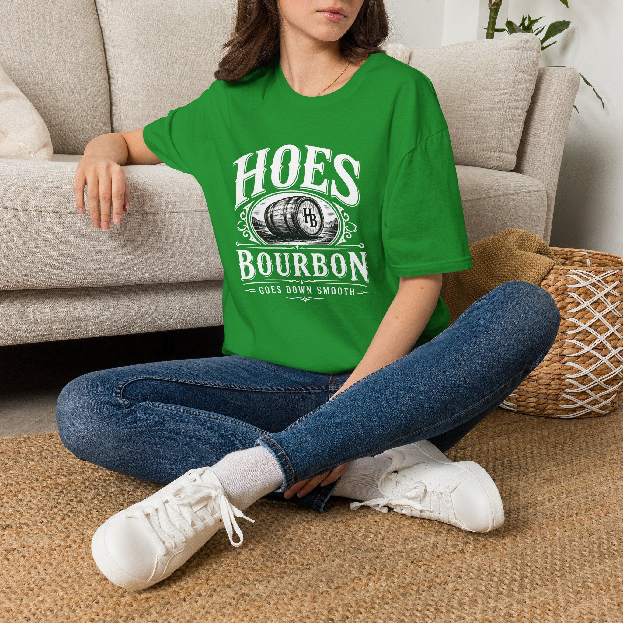 Hoes Bourbon Front Only Tee – Hoes Clothes