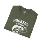 Hookers & Hoes Fishing Guides Front Only Tee – Hoes Clothes