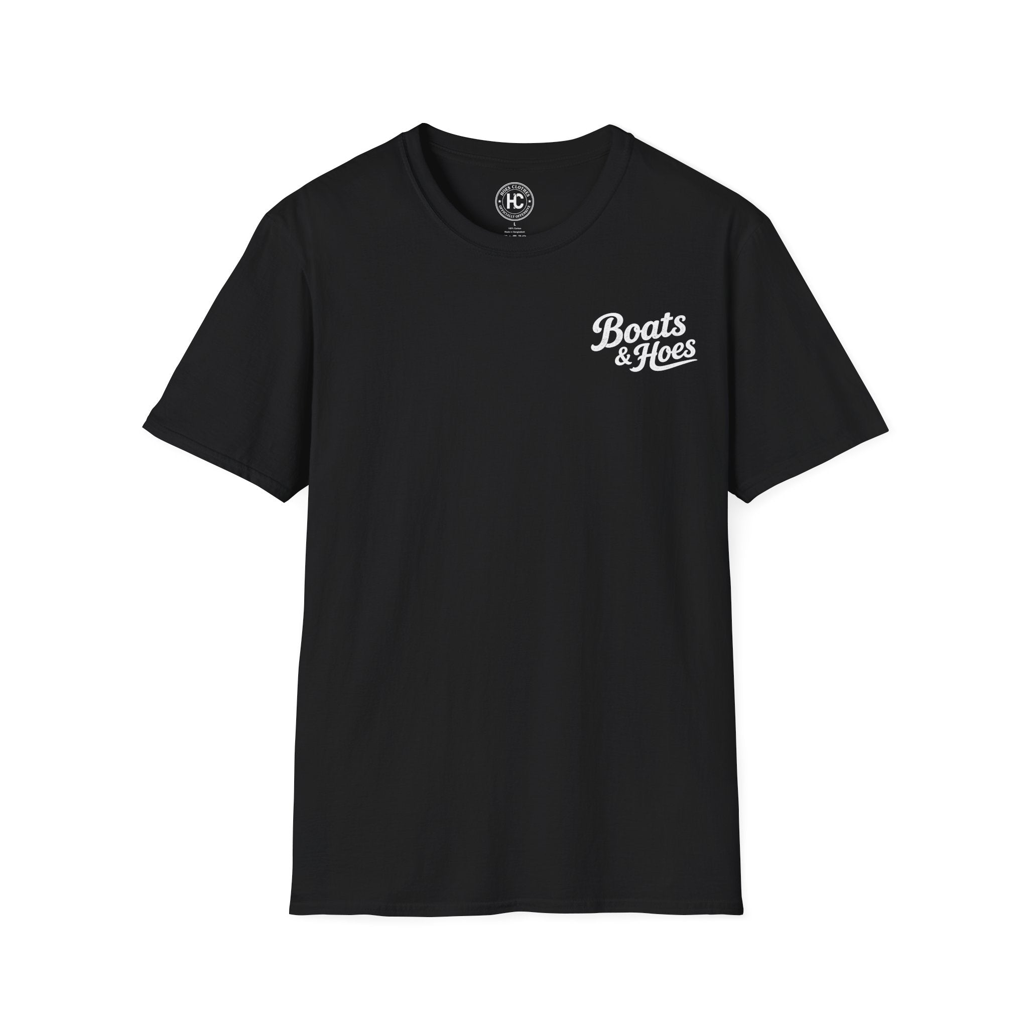 Boats and Hoes Sunset Pontoon Left Chest Full Back Print Tee – Hoes Clothes