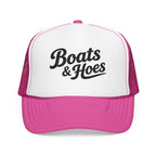 Boats and Hoes Foam Trucker Hat