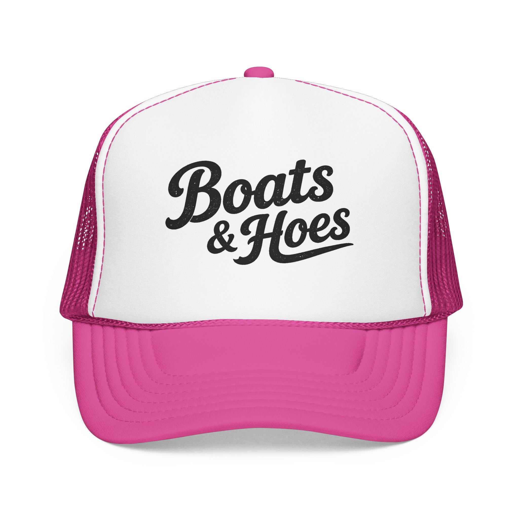 Boats and Hoes Foam Trucker Hat