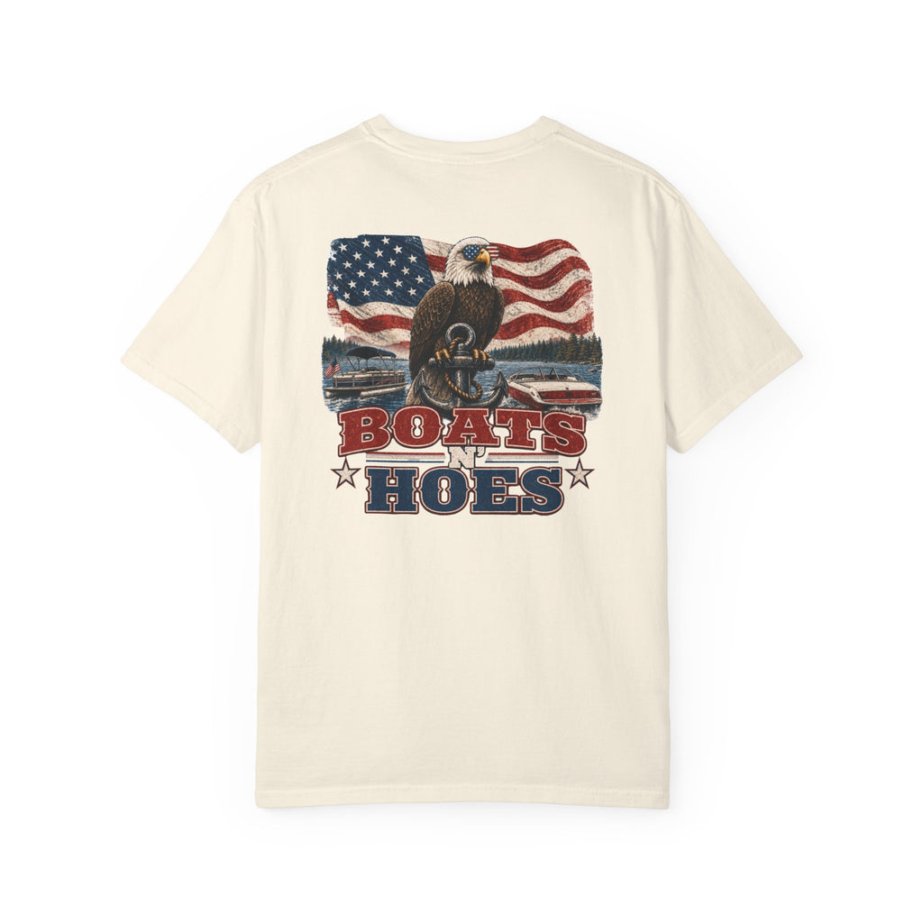 Boats and Hoes Patriotic Shirt