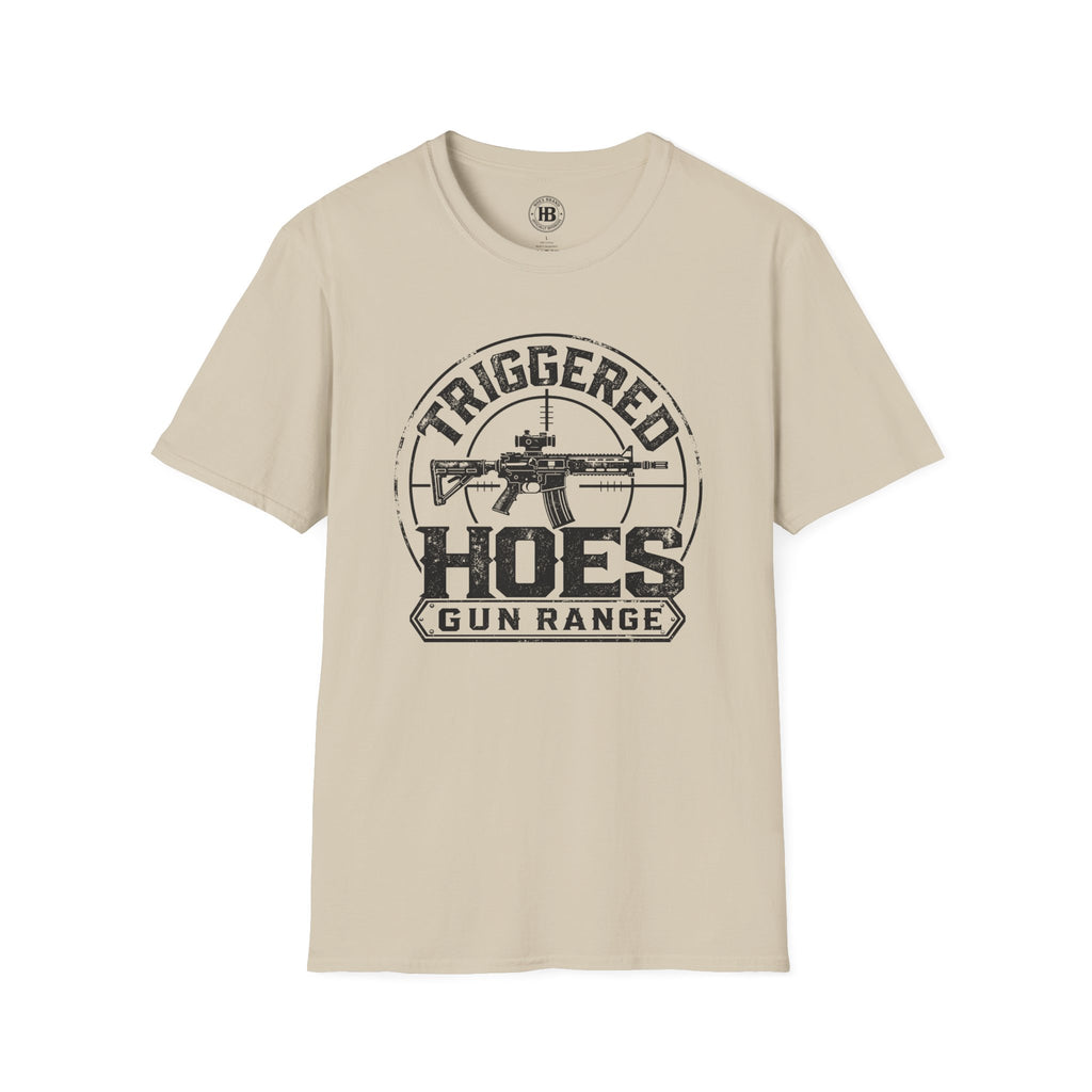 Triggered Hoes Gun Range Tee