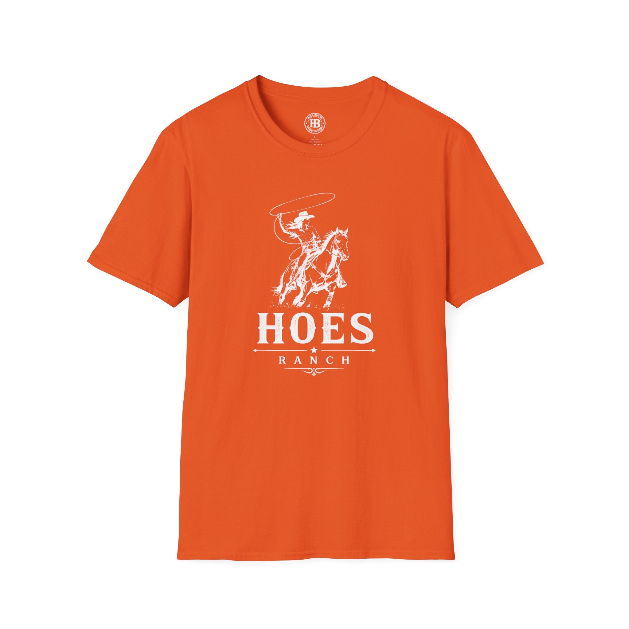 Hoes Ranch Front Only Tee – She Rides – Hoes Clothes