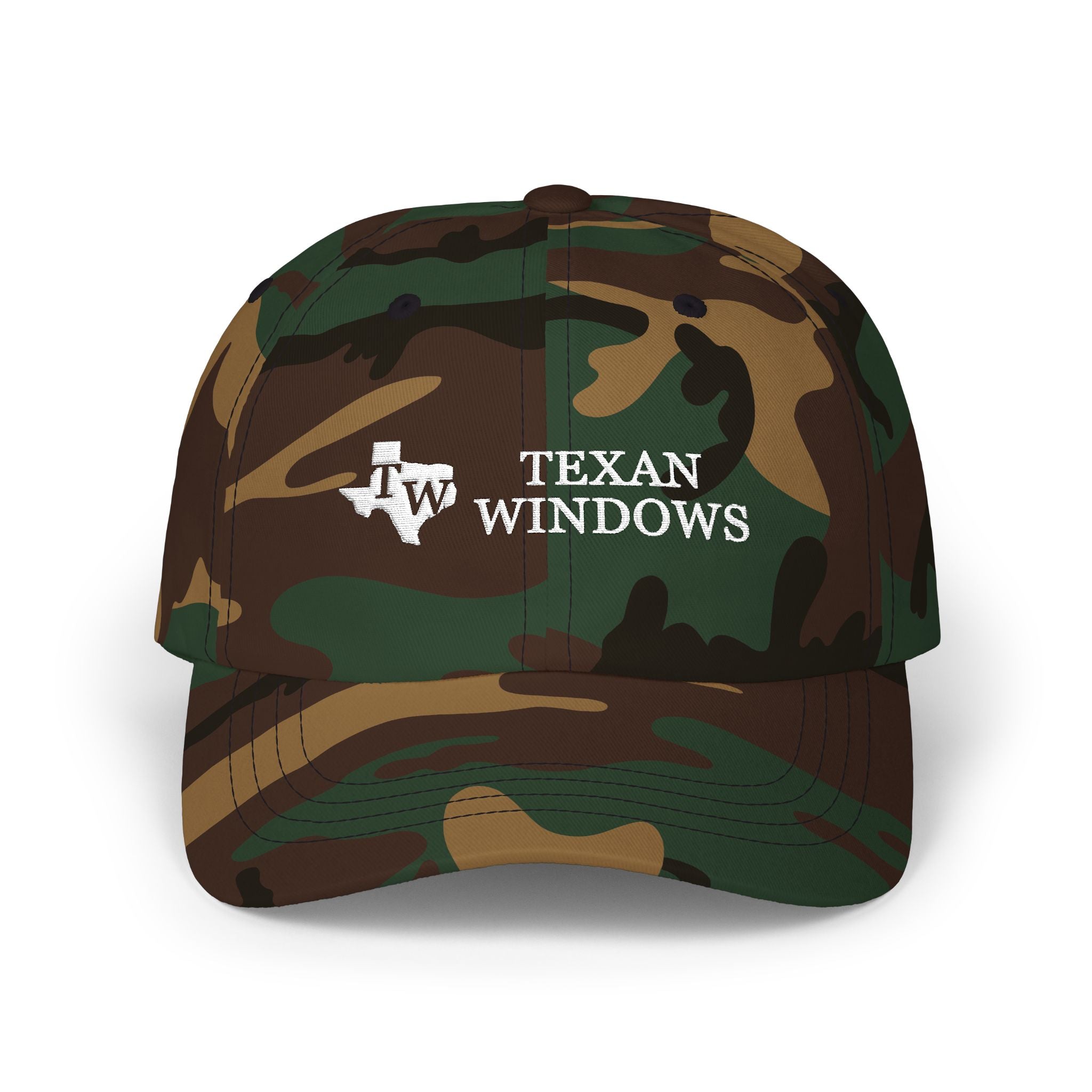 TW Embroidered Dad Cap - Yupoong 6245CM Adjustable Cotton Hat