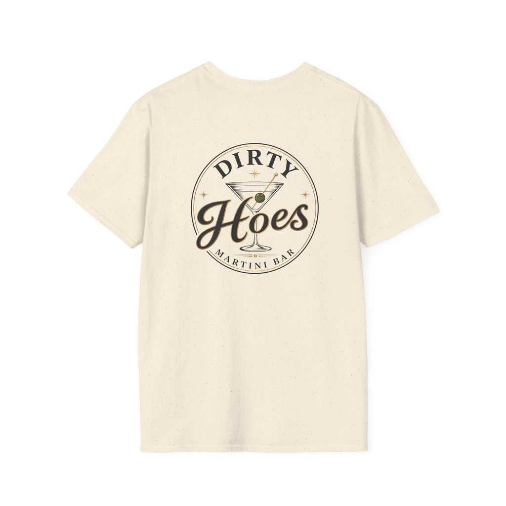 Dirty Hoes Martini Bar Front & Back Tee – Hoes Clothes