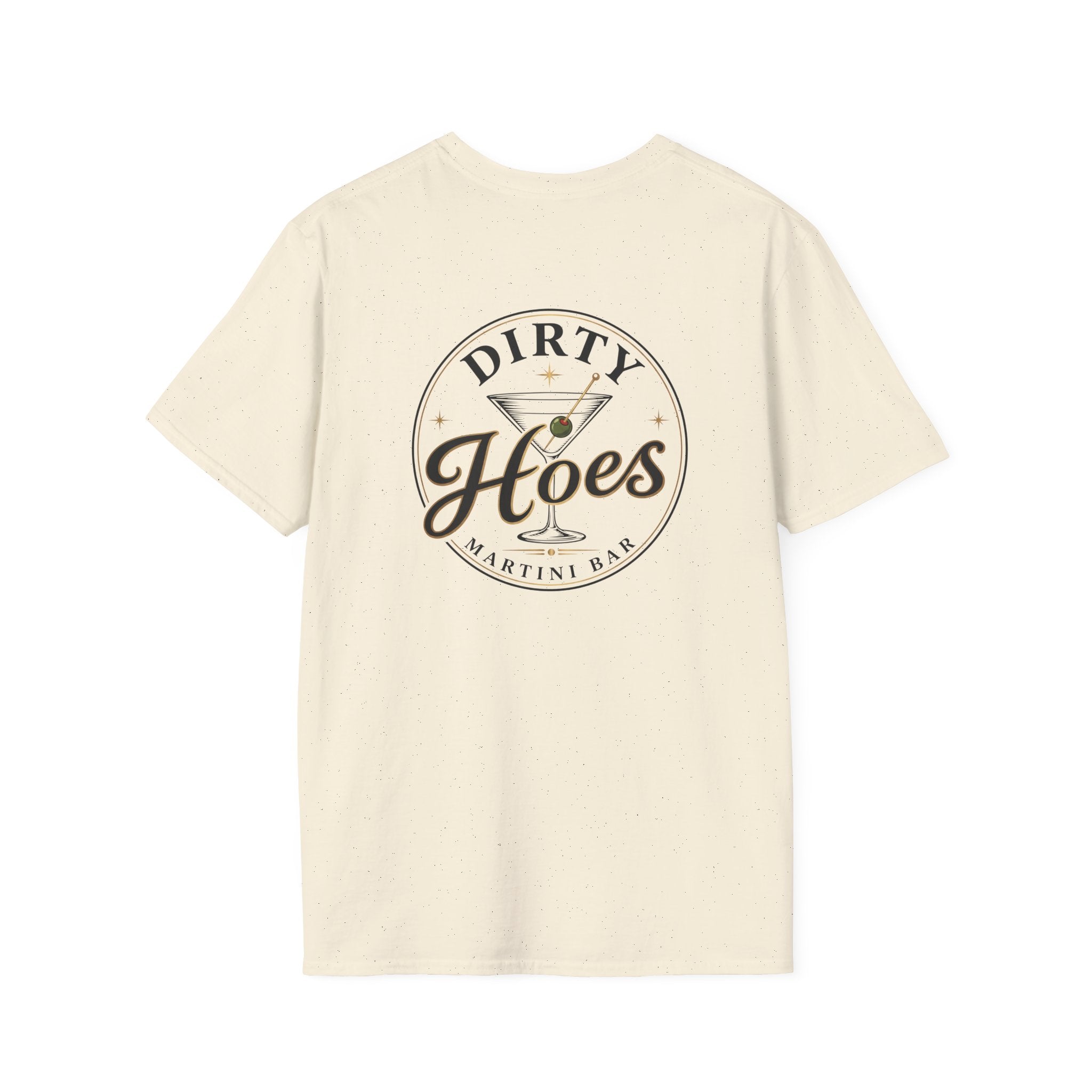 Dirty Hoes Martini Bar Front & Back Tee – Hoes Clothes