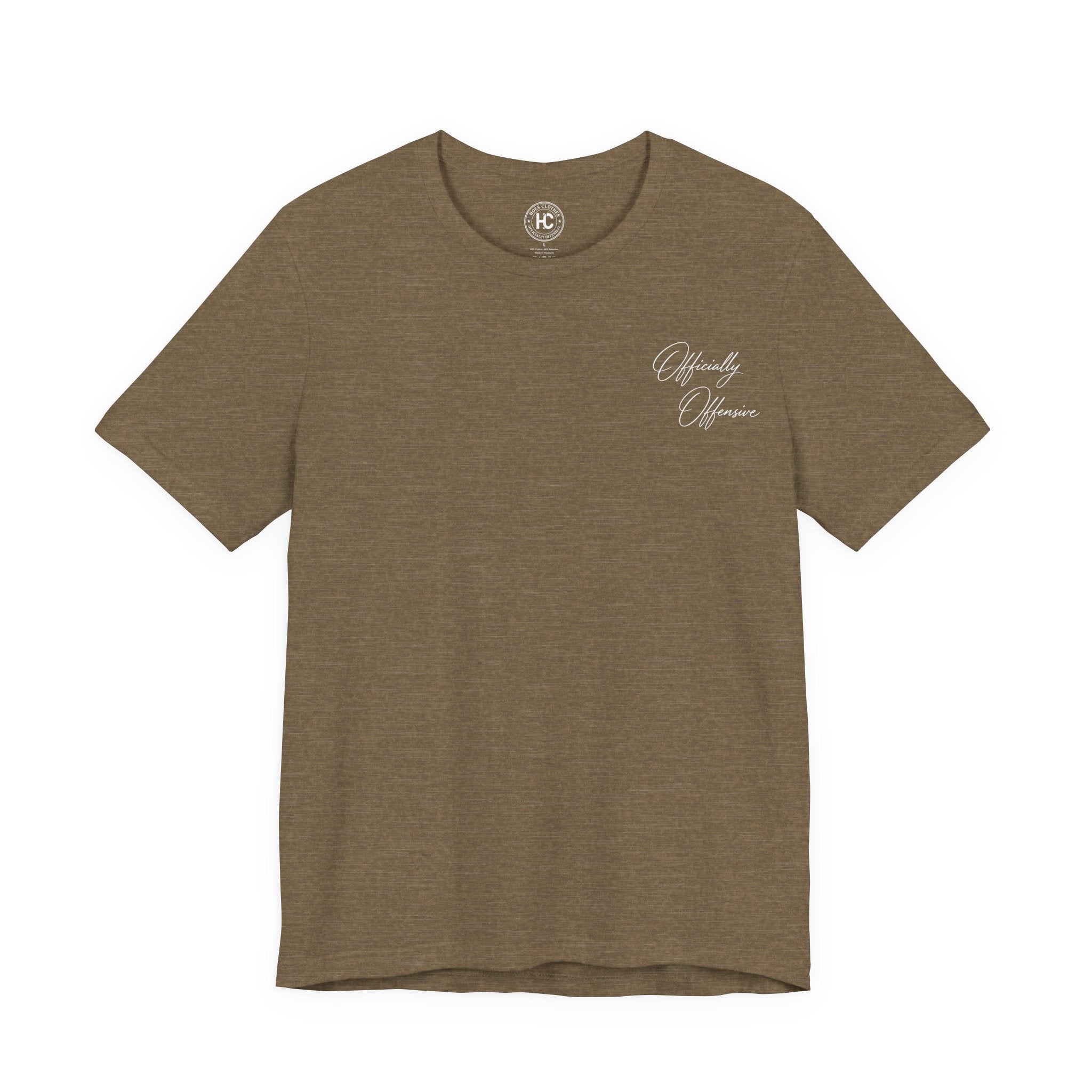 Officially Offensive Script Tee – Hoes Clothes